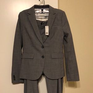 Grey Banana Republic Suit with 2 pairs of pants